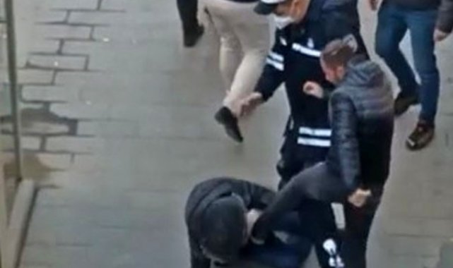 Cadde ortasında dayak yemişti, olayı gören vatandaş o anları anlattı: