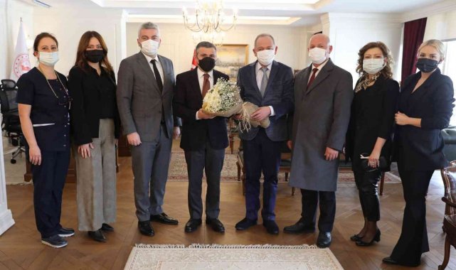 Çağsu Hastanesinden Vali Atay'a ziyaret