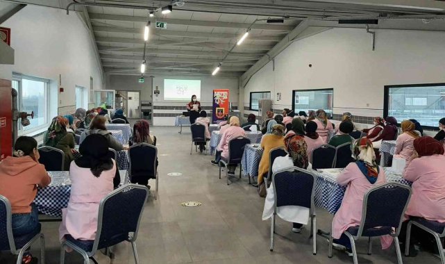 Çalışan kadınlar KADES'lendirildi