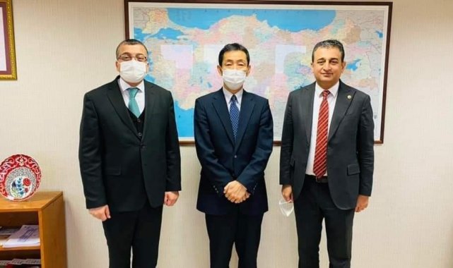 Çan Belediye Başkanı Öz, JICA Başkanıyla bir araya geldi