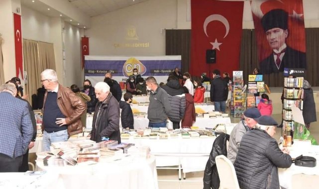 Çan Belediyesi kitap fuarı sona erdi
