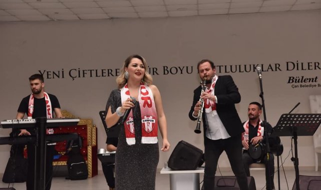 Çanspor dayanışma gecesi düzenlendi
