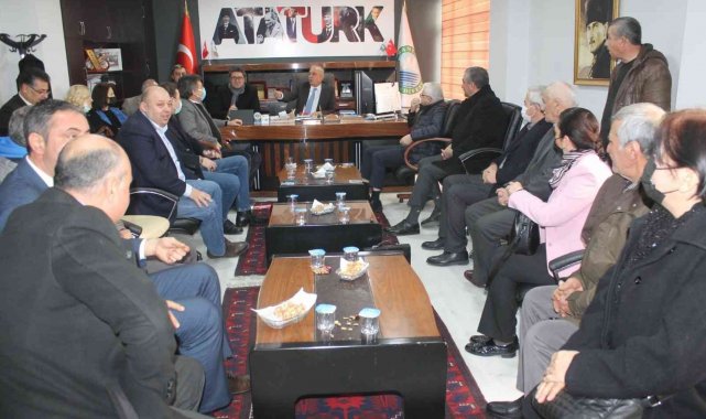 CHP Manyas'ta buluştu