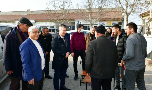 Çınar'dan esnaf başkanlarına ziyaret