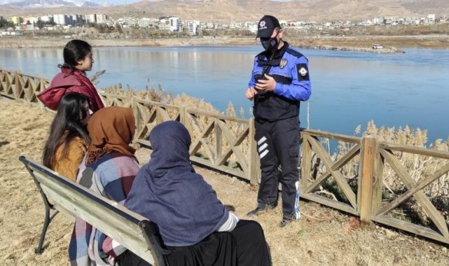 Cizre polisi iletişim yolu ile dolandırıcılığa karşı esnafı uyardı