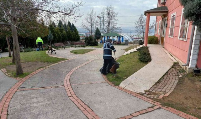 Çocuk parklarında yaz hazırlığı yapılıyor