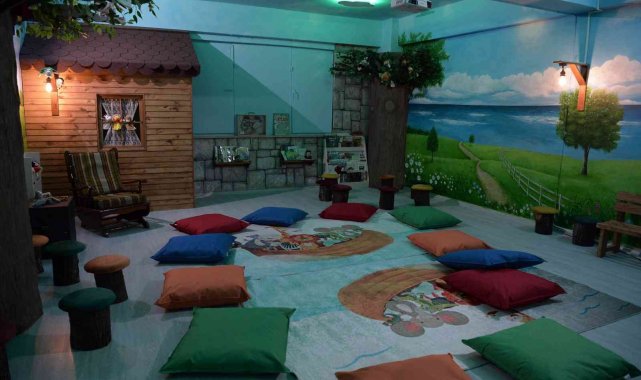 Çocuklar Masal Atölyesinde kaynaşıyor