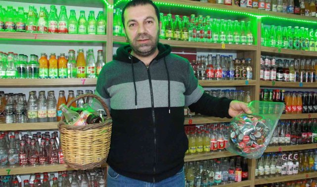Çocukluğunu özleyen bu gazozcuya geliyor: 150 çeşit gazoz var