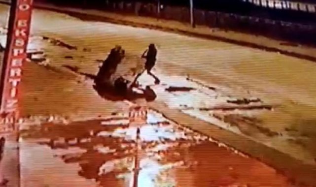 Çöp konteyner hırsızlığı kamerada