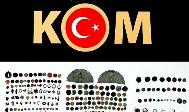 Çorum polisinden tarihi eser operasyonu