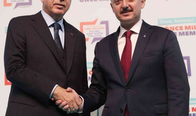 Cumhurbaşkanı Erdoğan Kocaeli'yi örnek gösterdi