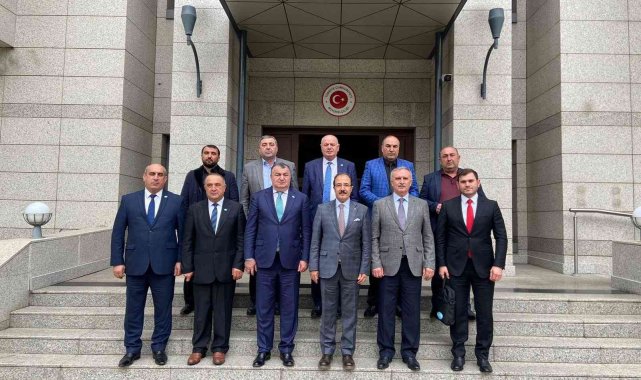 DATÜB heyeti Büyükelçi Bağcı ile görüştü