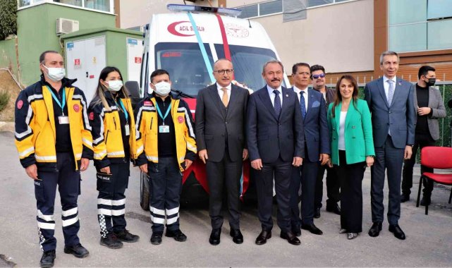 Denizli 112 Acil Sağlık hizmetleri 112. ambulansına kavuştu