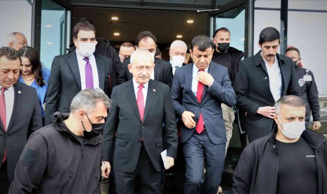 Denizli programını yarıda kesen CHP lideri Kılıçdaroğlu, Ankara&#039;ya hareket etti