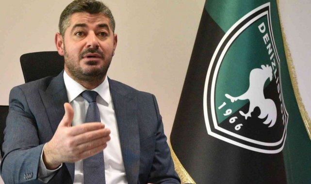Denizlispor Başkanı Uz'dan taraftarlara çağrı