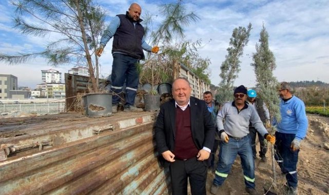 Devlet Bahçeli Hatıra Ormanı&#039;na Başkan Tarhan&#039;dan fidan desteği