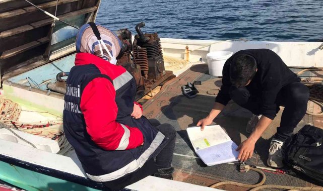 Didim&#039;de balıkçılar denetlendi