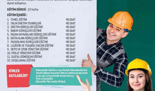 Dijital ve Yeşil Dönüşümün Desteklenmesi Projesi'ne başvurular devam ediyor