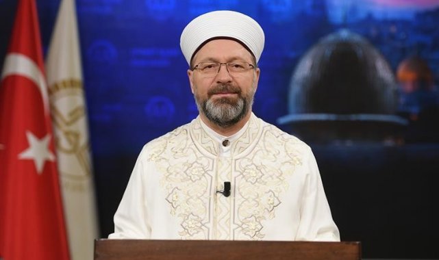 Diyanet İşleri Başkanı Erbaş&#039;tan &#039;Miraç Gecesi&#039; mesajı