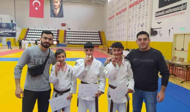 Diyarbakırlı judoculardan 2 altın 1 bronz madalya