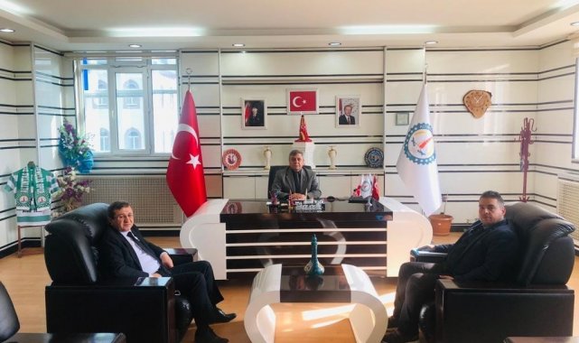 DKMP 5. Bölge Müdürü Çılgın'dan Başkan Arif Teke'ye ziyaret