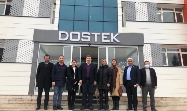 DOSTEK Koleji, Kütahyalı başkanları ağırladı