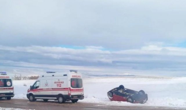 Duruşmaya giden avukat kaza yaptı