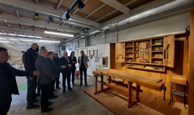 Düzce TSO 3. meslek komitesinden Hasel'e ziyaret