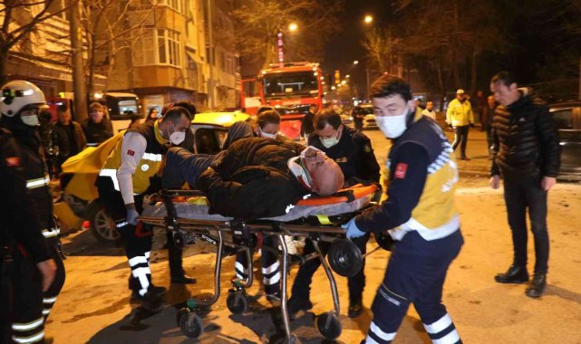 Edirne'de yaşanan kazada ortalık savaş alanına döndü