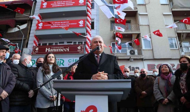 Efeler Belediyesi'nin yeni açtığı Danışmanlık Merkezi'ne yoğun ilgi