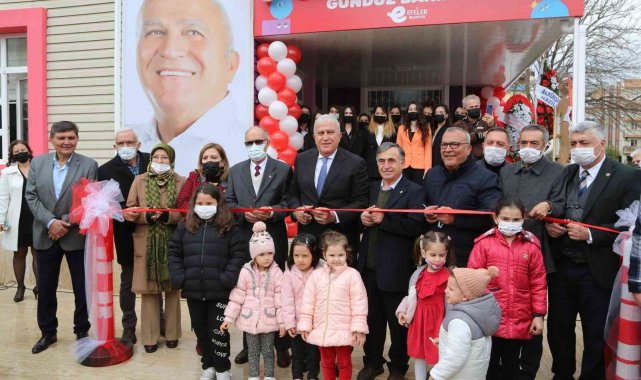 Efelerli çocukların üçüncü yuvası açıldı