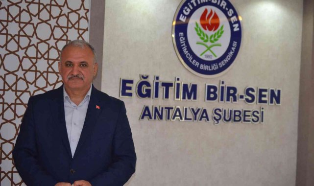 Eğitim Bir Sen Antalya Şube Başkanı Miran: &quot;28 Şubat&#039;ı unutmadık, unutmayacağız, unutturmayacağız&quot;