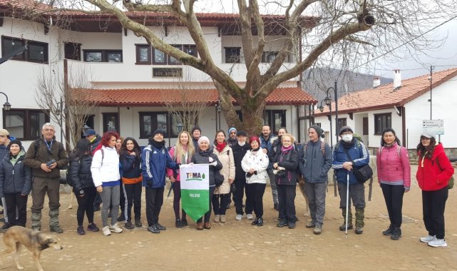 Ekolojik turizm alanlarının korunması için yürüdüler