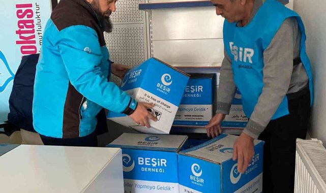 Elazığ Beşir Derneğinden Afganistan'a yardım eli