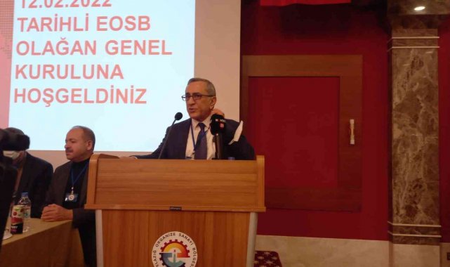 Elazığ OSB&#039;de Başkan Öztürk güven tazeledi