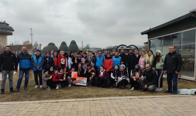 Elazığ'da Oryantiring spor müsabakaları