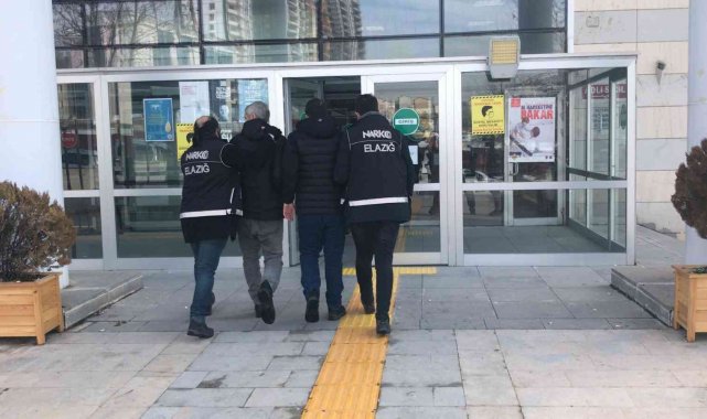 Elazığ'da uyuşturucu operasyonu: 2 gözaltı
