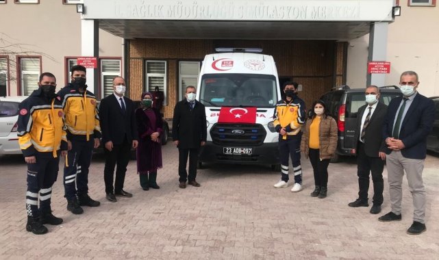 Elazığ'daki ambulans sayısı 64 oldu