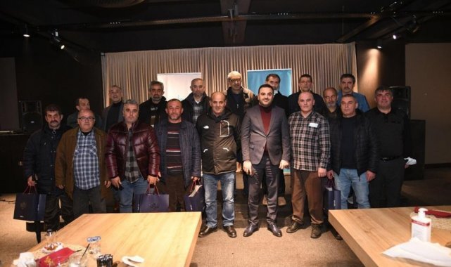 Emekliye ayrılan personellere veda yemeği