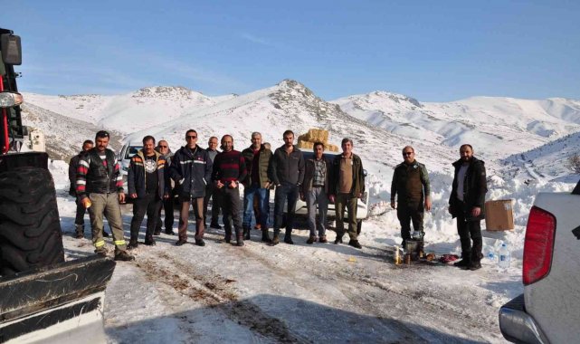 Emirdağ yaylasındaki yılkı atlarını unutmadılar