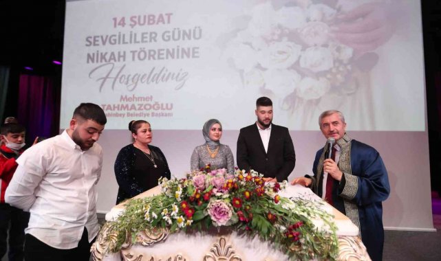 En fazla nikah kıyan ilçede 14 Şubat yoğunluğu