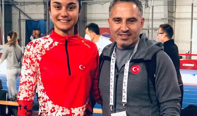 Erdekli atlet Aleyna Karaca Sırbistan'da yarıştı