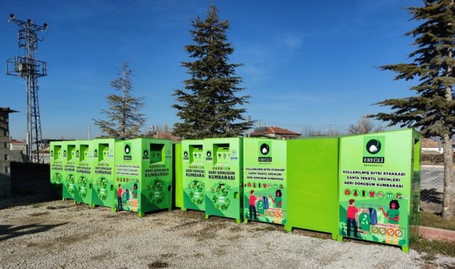 Ereğli&#039;de tekstil atıkları kumbaralar sayesinde geri dönüşecek