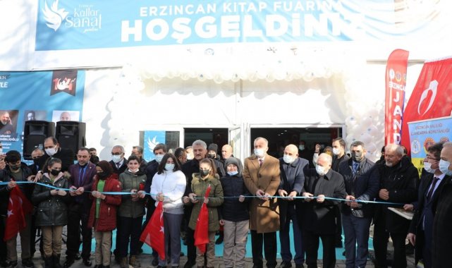 Erzincan'da kitap fuarı açıldı