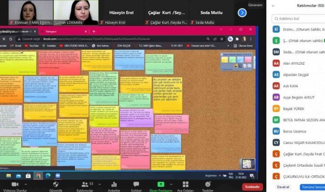 Erzincan'da "eTwinning Örnek Proje İncelemeleri" 2'nci toplantısı yapıldı