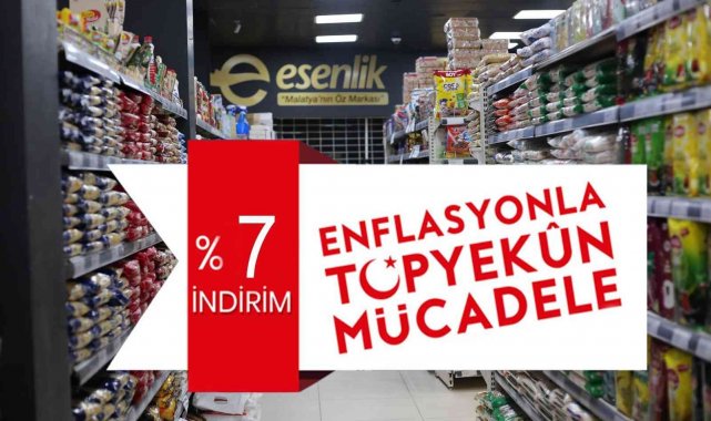 Esenlik marketlerde KDV indirimi başladı