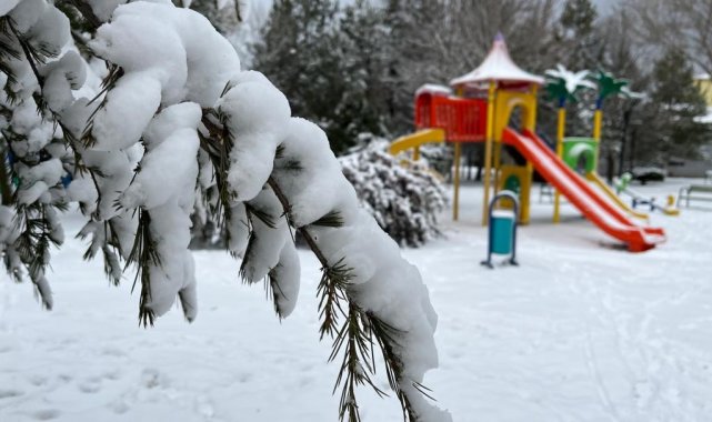 Eskişehir yeniden bembeyaz