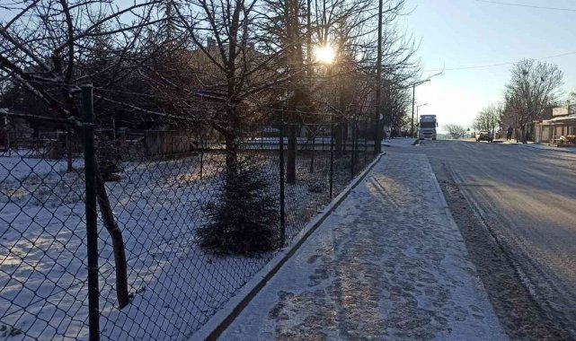 Eskişehir'de yüksek kesimlerde soğuk hava etkisini gösteriyor