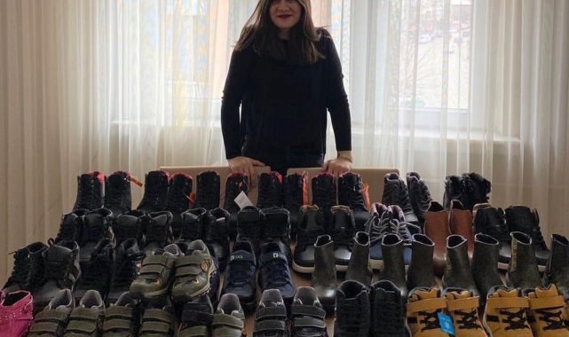 Eskişehir'den Hakkâri'ye minik ayakları ısıtan yardım