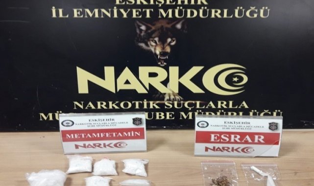 Eskişehir'e uyuşturucu sokmak isteyen şüpheliler yakalandı